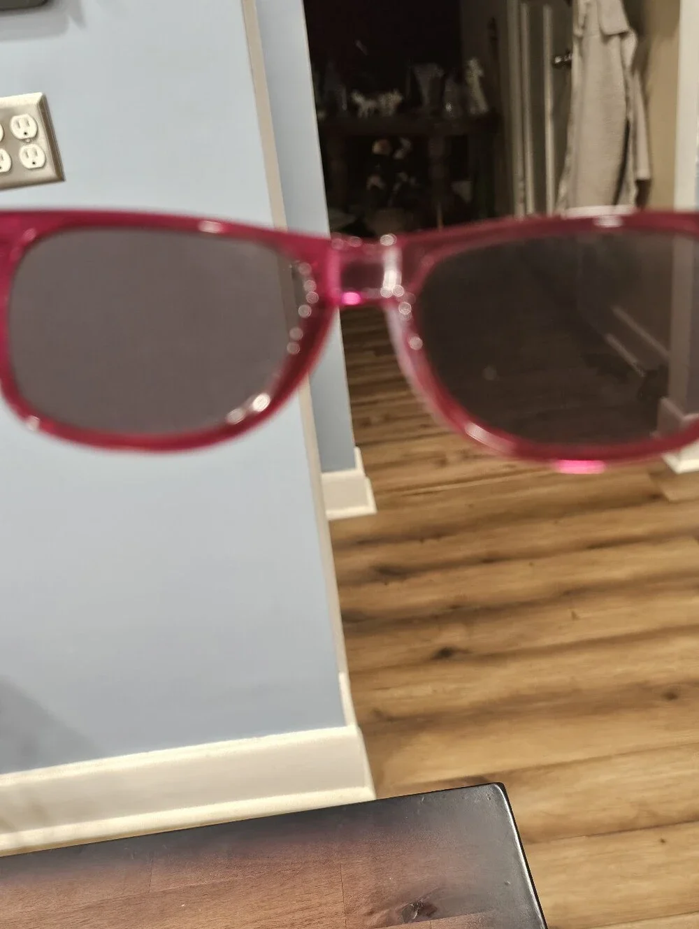 ​Converse H010 Fuchsia Sunglasses Translucent Pink Frame Dark Lenses 55mm